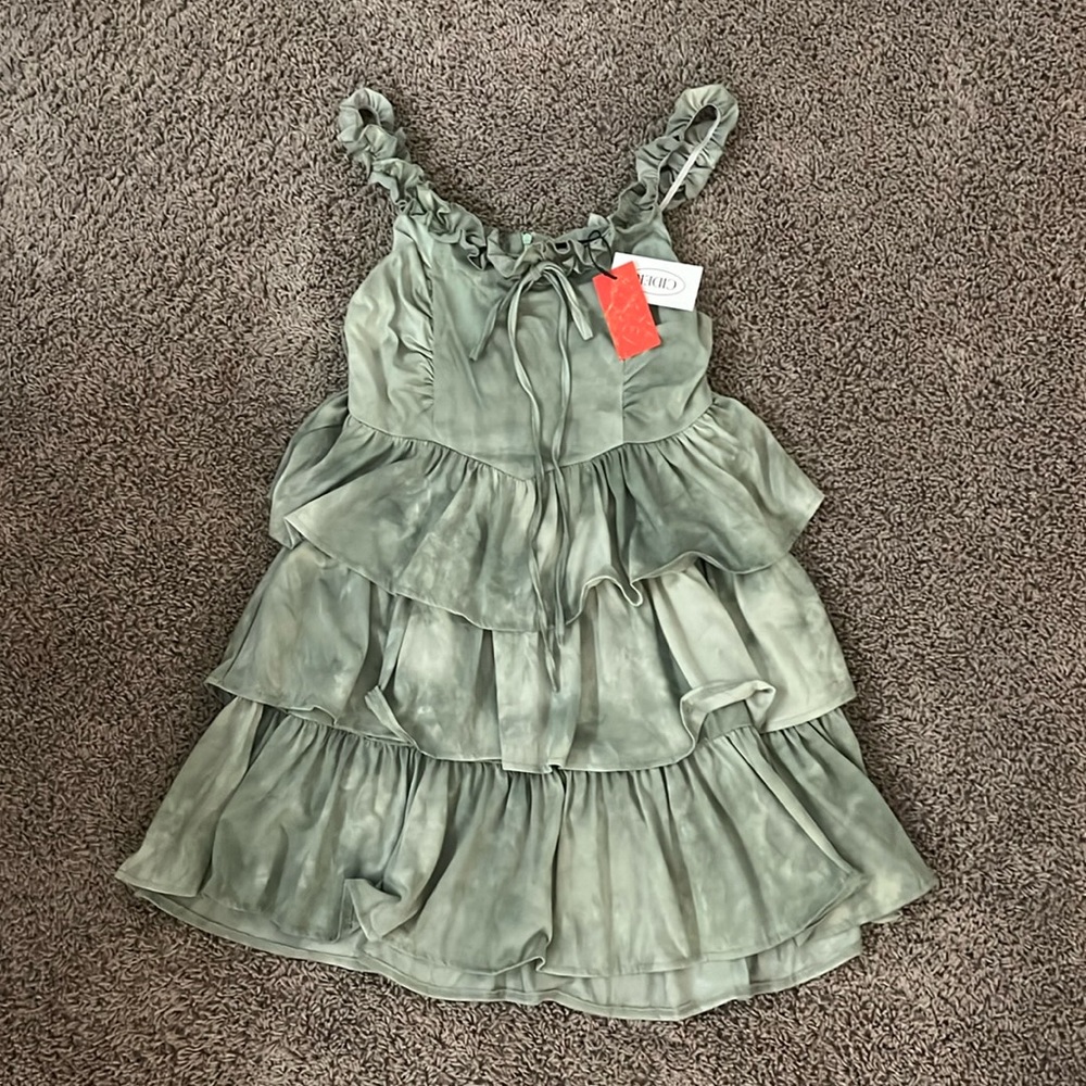 Cider Green Dress